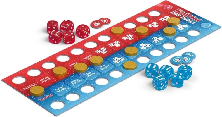 Schmidt gra Kniffel: pojedynek dla dwojga