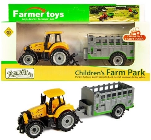 Traktor z przyczepą - 1 szt.