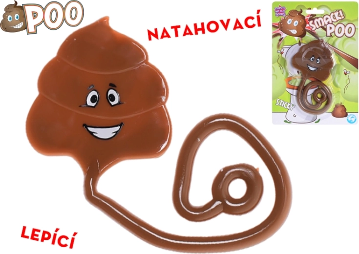 Lepiąca się i rozciągliwa kupa 32 cm – zabawna zabawka dla dzieci