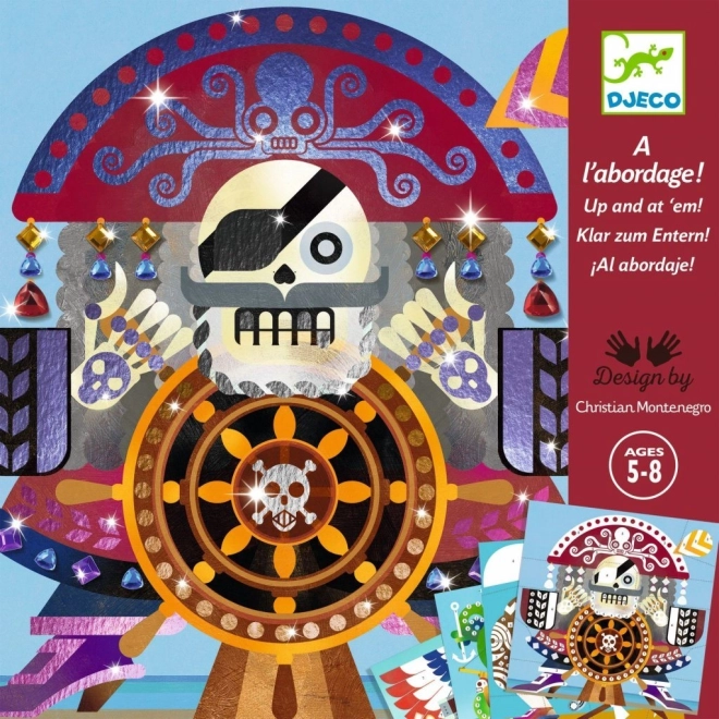 Foliowe obrazki o tematyce pirackiej