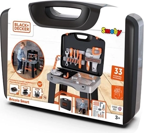 Warsztat dziecięcy Smoby Black+Decker Bricolo Smart
