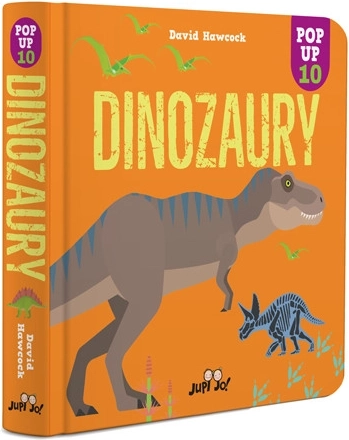 Książka POP-UP: Dinozaury – przestrzenne ilustracje dla dzieci