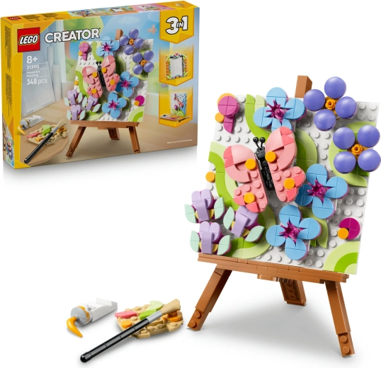 LEGO Creator Dekoracyjny obraz z kwiatami
