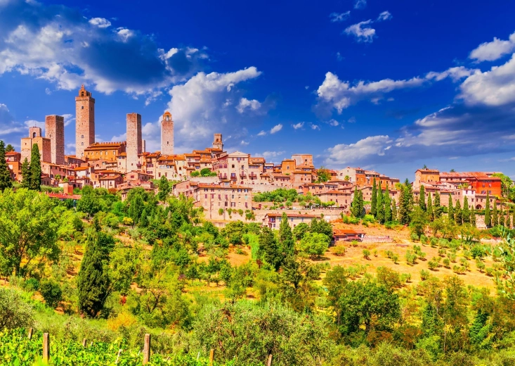 Enjoy puzzle San Gimignano, Włochy 1000 elementów