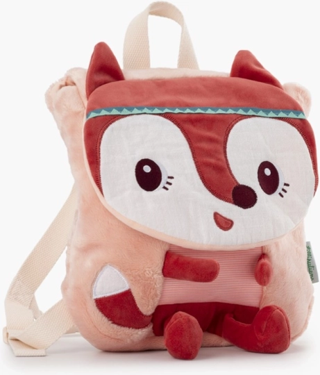 Miękki dziecięcy plecaczek lisica Alice Lilliputiens