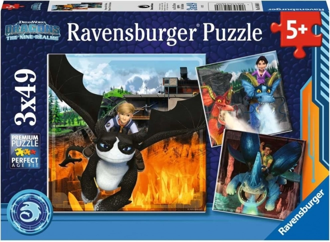 Puzzle Jak wytresować smoka: Dziewięć królestw od Ravensburger
