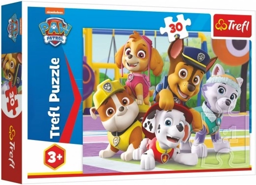 puzzle 30 elementów PAW PATROL zawsze na czas Trefl