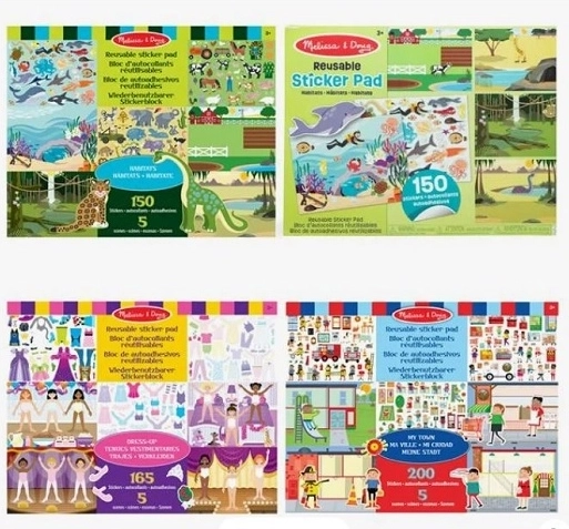 Wielorazowa kolorowanka dla dzieci Melissa & Doug (asortyment)