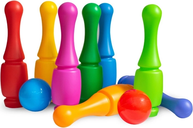 Średnie kręgle w koszyku