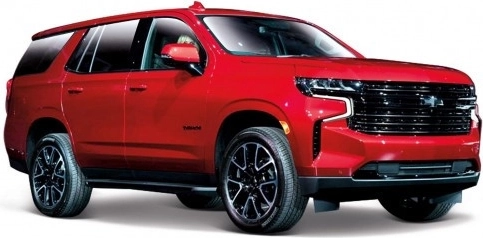 Model Chevrolet Tahoe 2021 1:26 czerwony