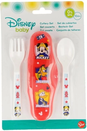 Sztućce z etui Mickey - 1 sztuka