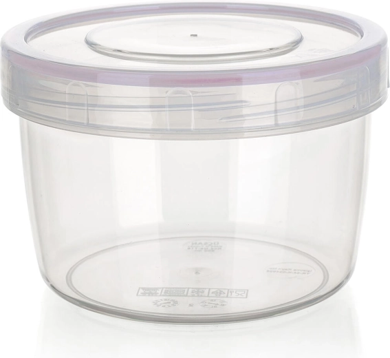 Hermetyczny pojemnik LARA okrągły 0,5 l plastik