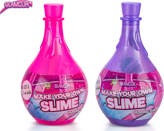 Glamour zestaw do robienia slime’u – różowy i niebieski