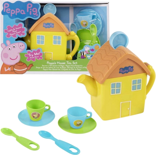 Zestaw do herbaty Świnka Peppa – domek