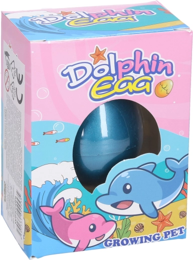 Rosnący delfin w jajku 6,5 cm