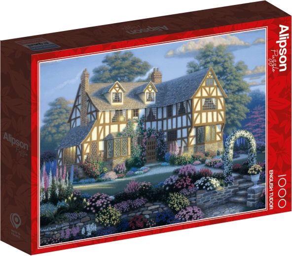 Puzzle Alipson Angielski dom w stylu Tudorów 1000 elementów