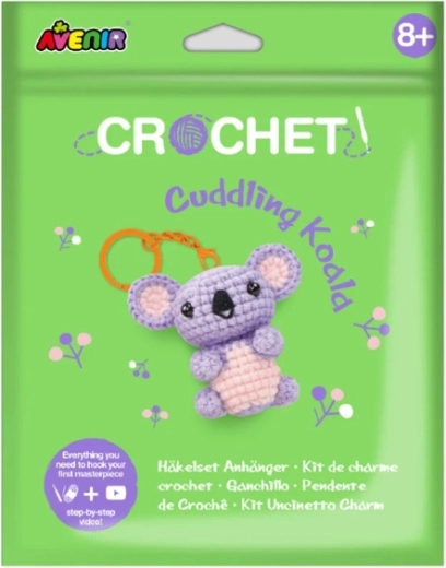 Zestaw do szydełkowania – brelok Przytulna koala
