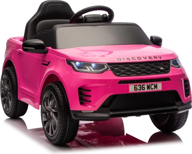 Elektryczny jeździk LAND ROVER Discovery różowy