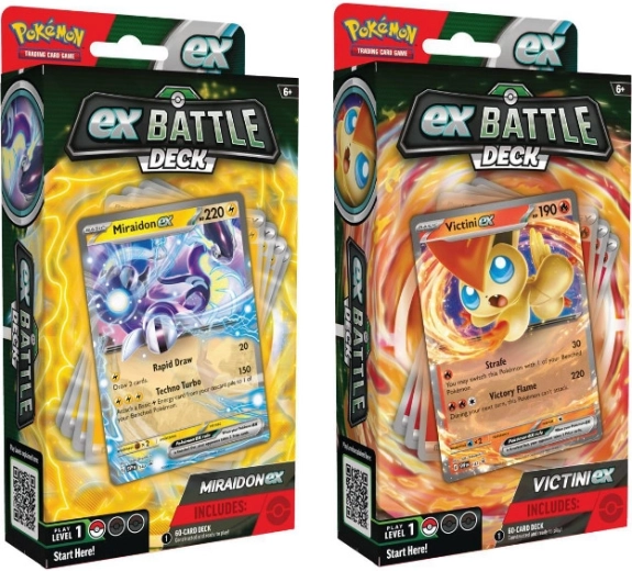 Pokémon TCG Battle Deck – wstępnie przygotowana talia 60 kart