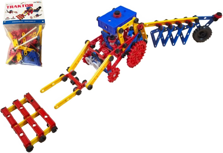 Variant mini traktor – zestaw konstrukcyjny (politechniczny) 209 elementów