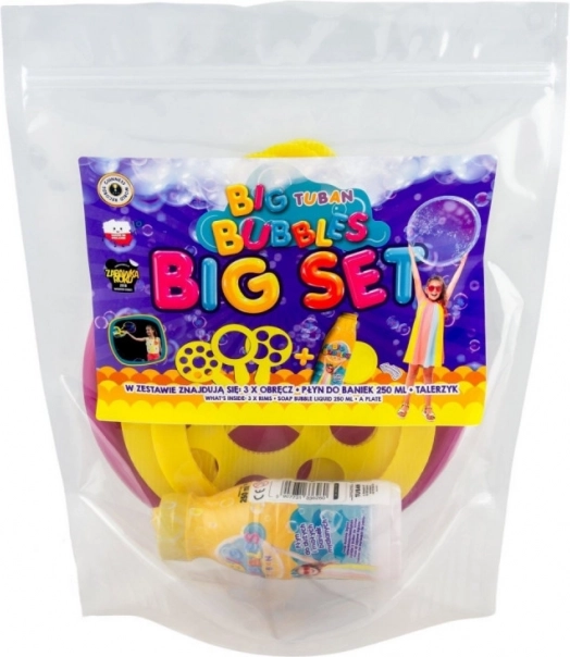 Zestaw do wielkich baniek z 3 obręczami TUBAN