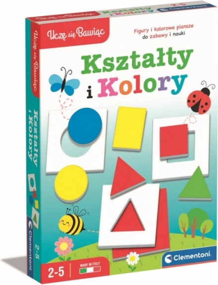 Edukacyjna gra kształty i kolory CLEMENTONI