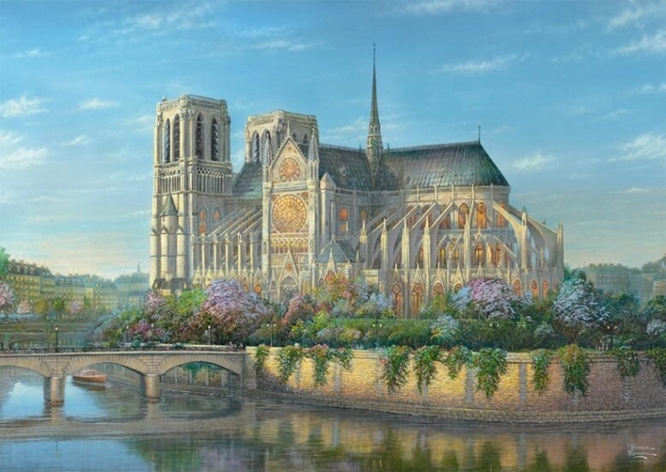Puzzle Notre‑Dame 1000 elementów