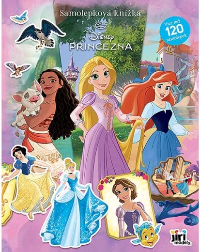 Książeczka z naklejkami Disney Księżniczki