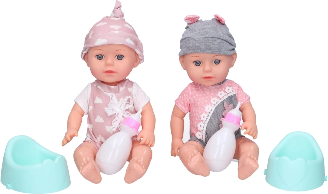 Dzidziuś z nocnikiem i butelką