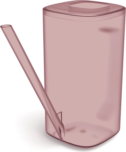 Konewka do podlewania Tubi 1,6 l transparentna marsala