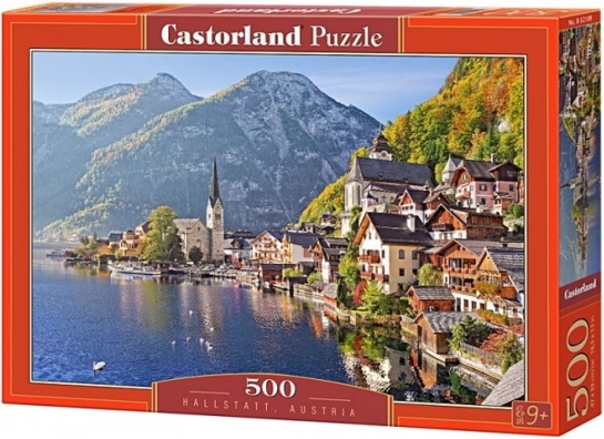 Puzzle 500 elementów Hallstatt, Austria
