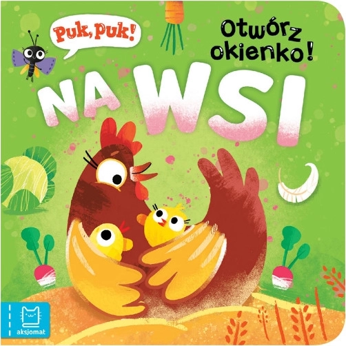 Puk, puk! Otwórz okienko! Na wsi – interaktywna książka z okienkami