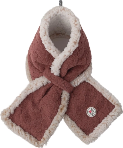 LODGER polarowy szalik Folklore Fleece Rosewood