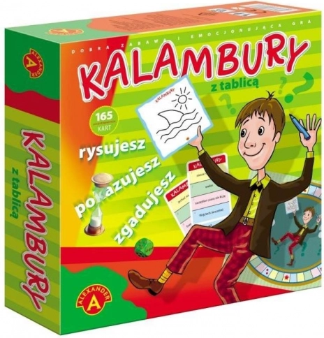 Gra słowna z tablicą