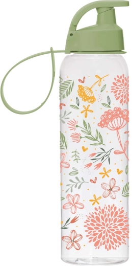 Butelka na wodę Botanica 750 ml, szkło/plastik