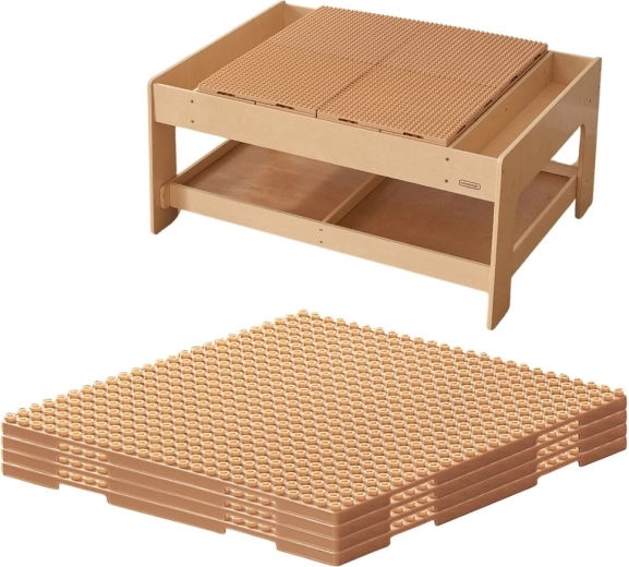 Masterkidz zestaw 4 nakładek na panel do budowania z małych klocków