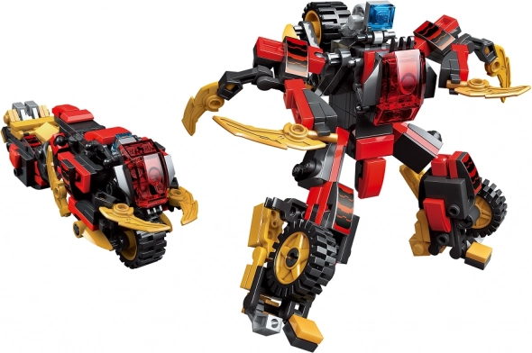 Qman Strażnik Gwiaździstego Jądra Jezdec Storm 2w1 zestaw budowlany