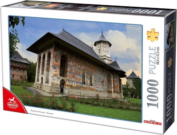 Puzzle Klasztor Mołdawița 1000 elementów