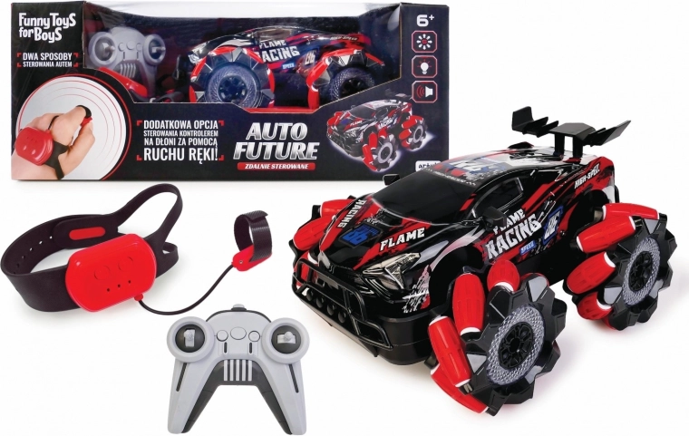 RC auto Future sterowane ręką