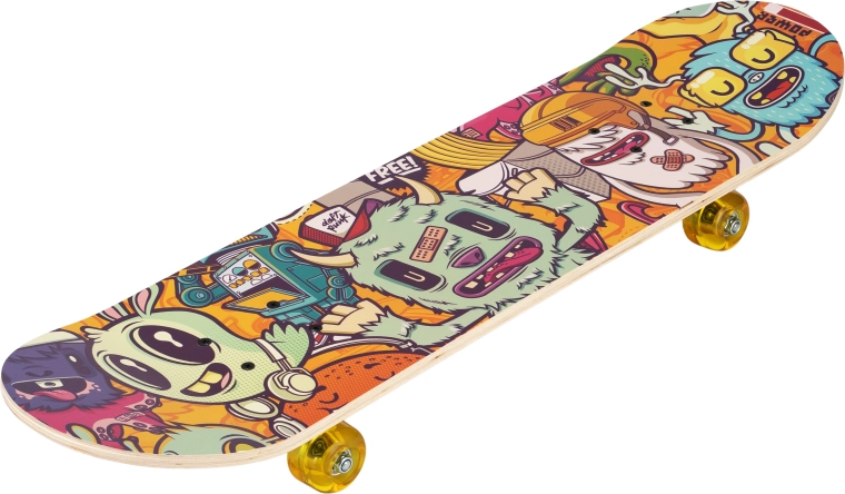 Skateboard Monsters 31" – kolorowe potworki