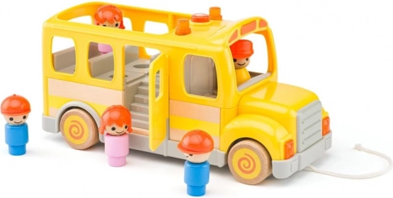 Wesoły autobus szkolny ze światłami i dźwiękami Woody