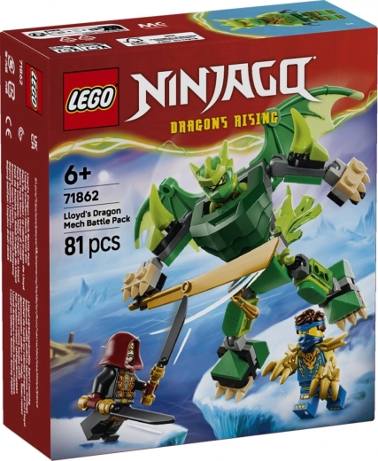 LEGO NINJAGO Smoczy mech Lloyda – pakiet bitewny