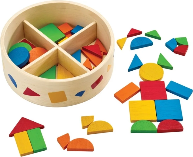 PlanToys Mozaika w pudełku