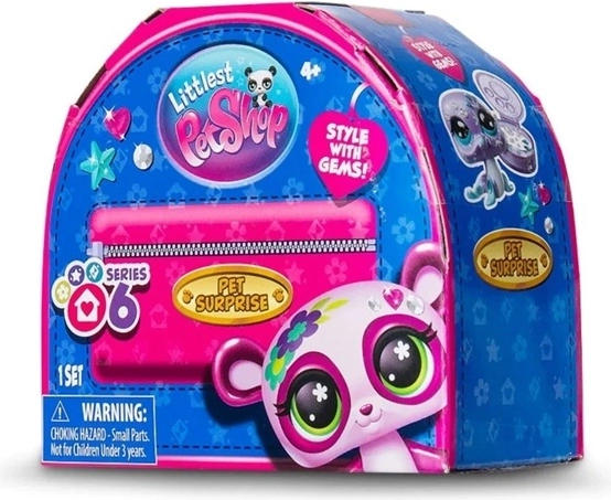Hasbro Littlest Pet Shop kolekcjonerska figurka-niespodzianka, seria 6 – 1 sztuka