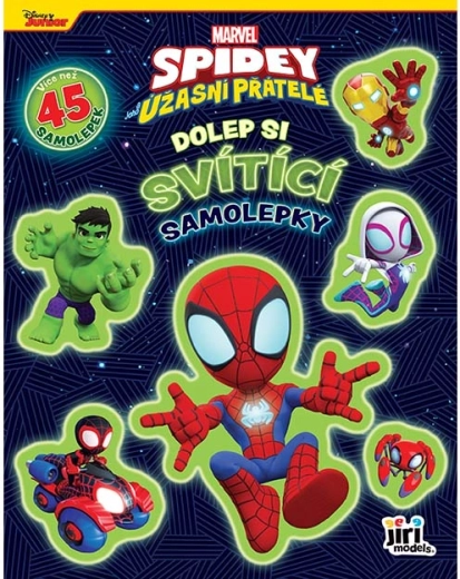 Spidey – doklej świecące w ciemności naklejki
