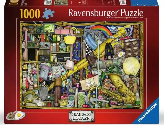 Puzzle Ravensburger Szafka dziadka, 1000 elementów