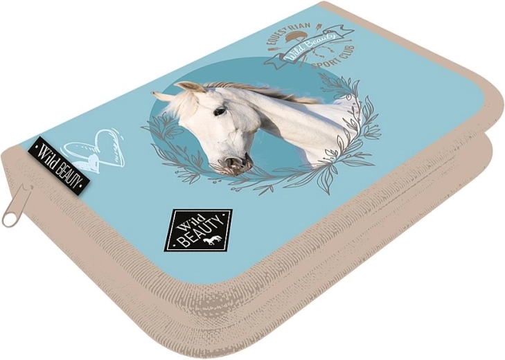 Piórnik LizzyCard Wild Beauty – 1 poziom z 2 klapkami