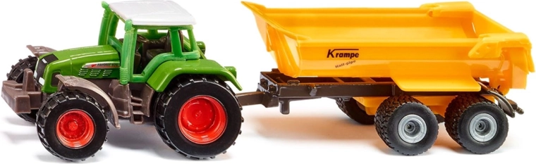 Siku traktor Fendt z wywrotką Krampe