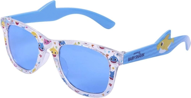 Okulary przeciwsłoneczne Baby Shark turkusowe - 1 szt.