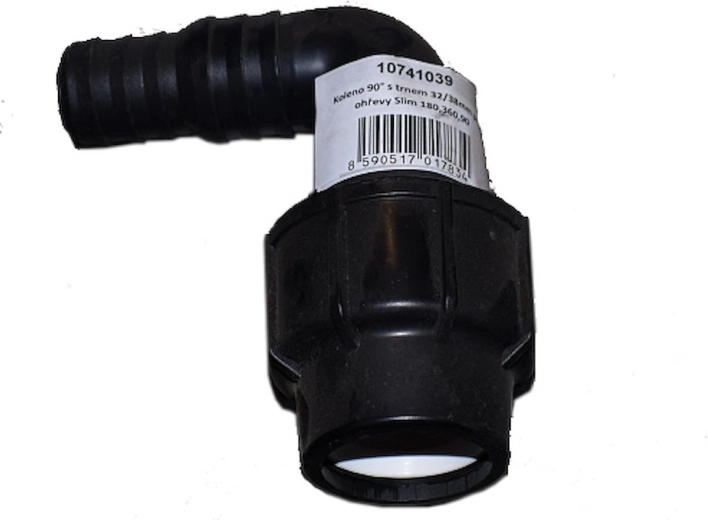 Kolano 90° z króćcem 32/38 mm do solarnego podgrzewacza Slim 90, 180 i 360